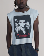 Vintage 1977 The Damned DIY-Customised Slashed Punk Sweatshirt