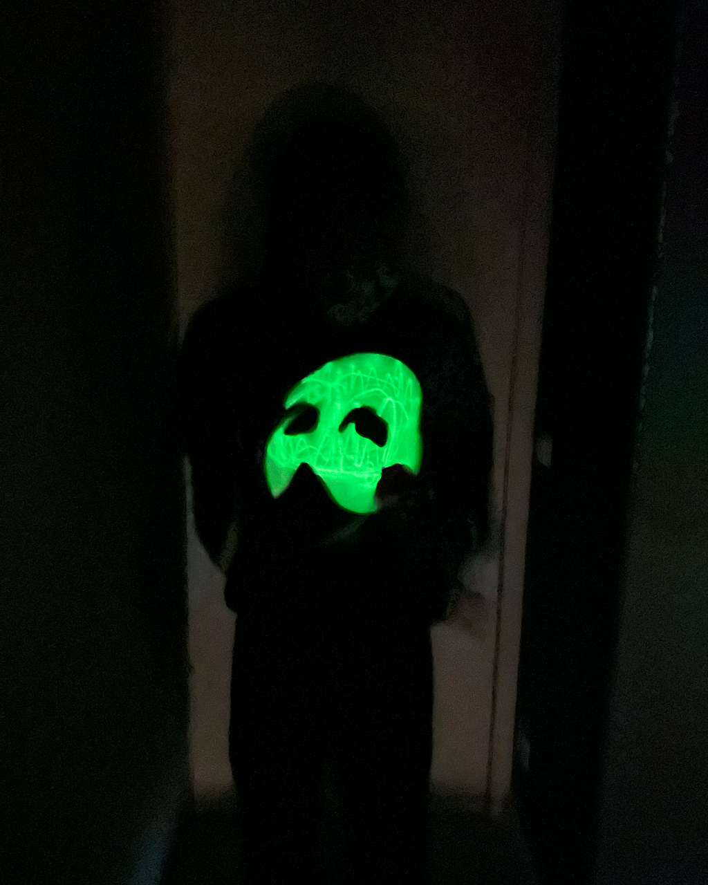 Vintage 1980s The Phantom of the Opera Glow-in-the-Dark Sweatshirt