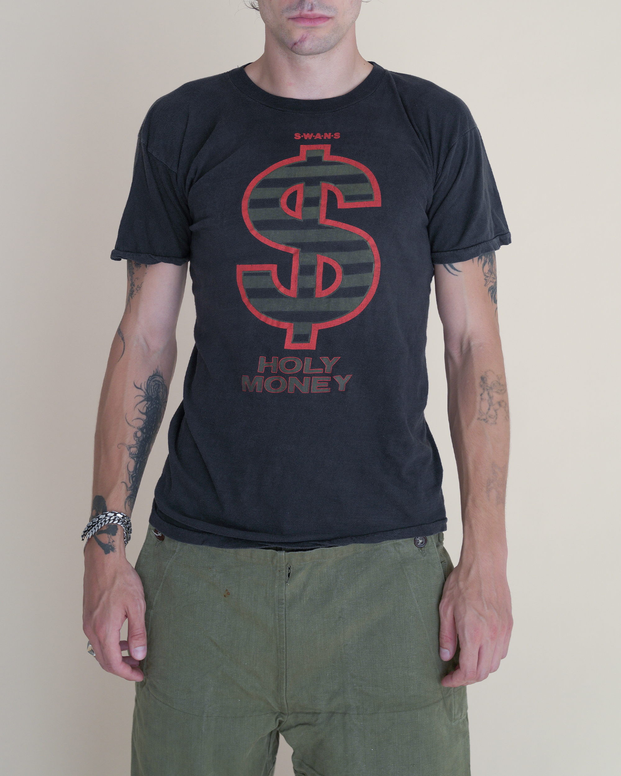 Vintage 1986 Swans “Holy Money” Album Promotional T-Shirt