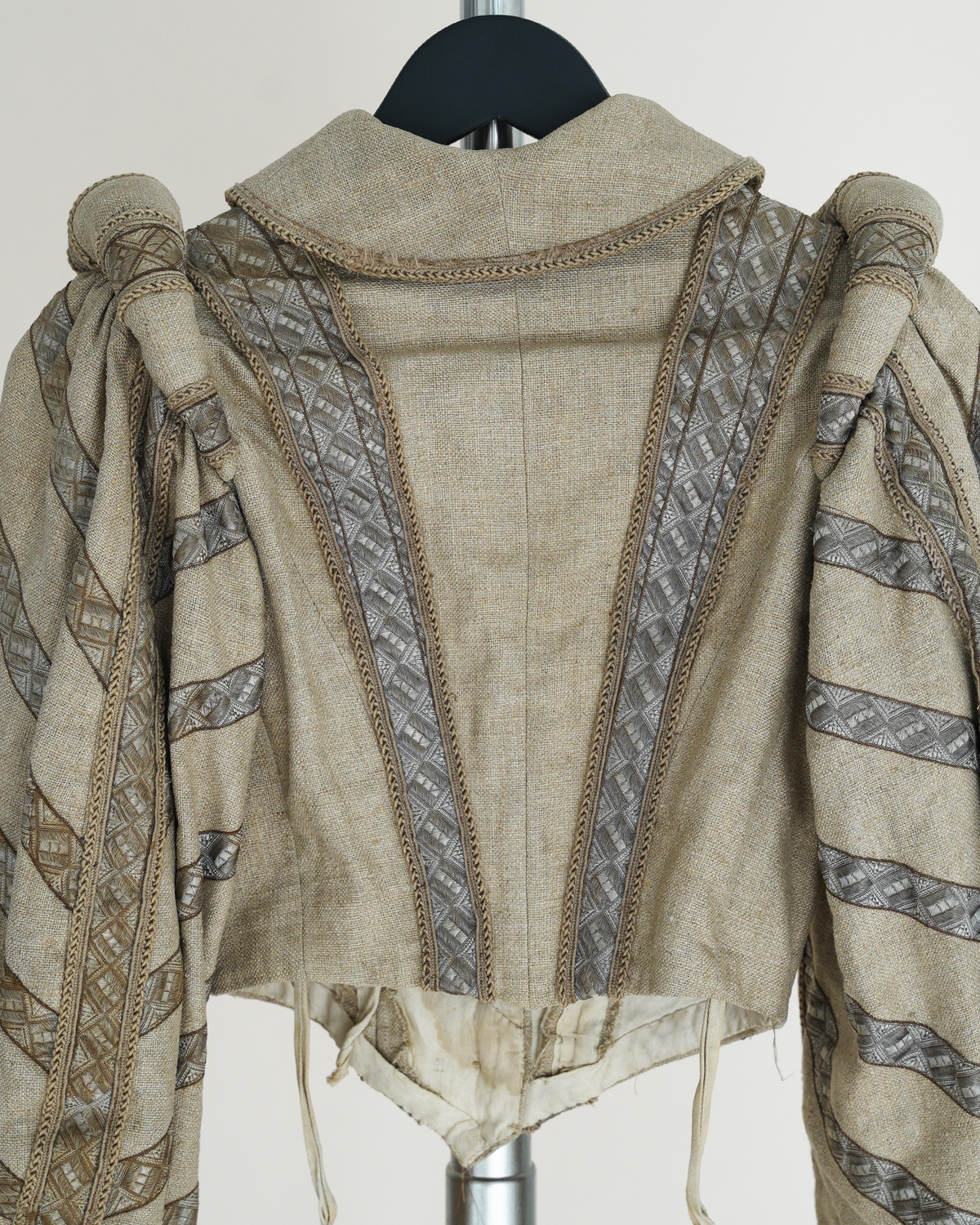 Antique 19th Century Theatrical Renaissance-Revival Slash Sleeved Jacket