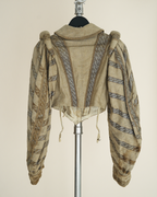 Antique 19th Century Theatrical Renaissance-Revival Slash Sleeved Jacket
