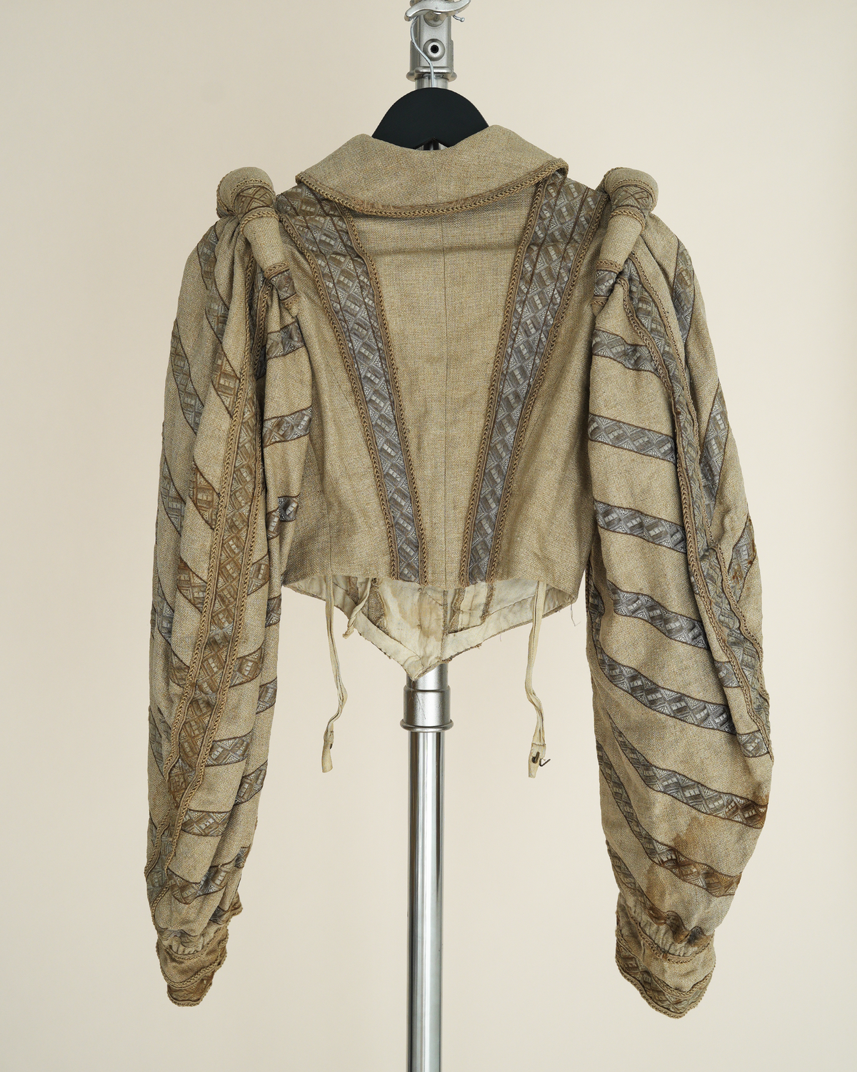 Antique 19th Century Theatrical Renaissance-Revival Slash Sleeved Jacket