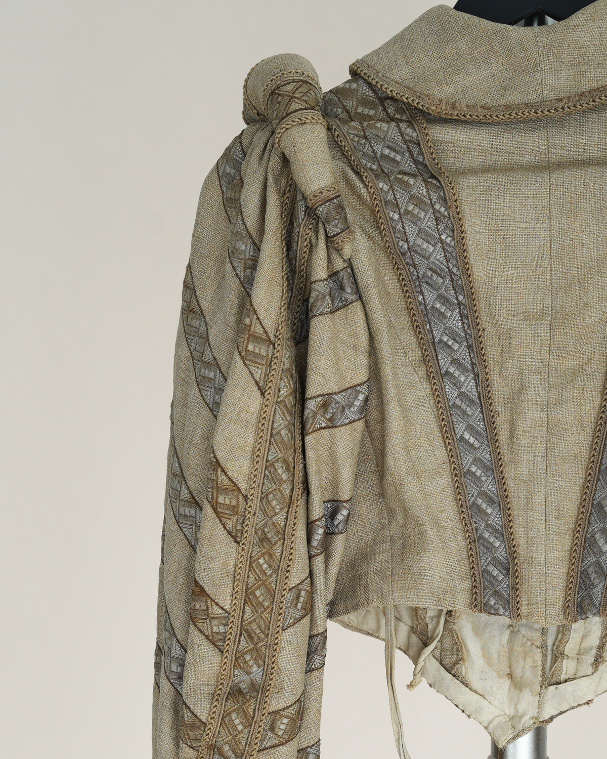 Antique 19th Century Theatrical Renaissance-Revival Slash Sleeved Jacket