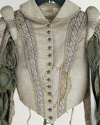 Antique 19th Century Theatrical Renaissance-Revival Slash Sleeved Jacket