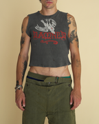 Vintage 1977–1979 The Damned “Stretcher Case” Trashed Punk Muscle T-Shirt