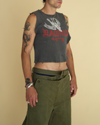 Vintage 1977–1979 The Damned “Stretcher Case” Trashed Punk Muscle T-Shirt