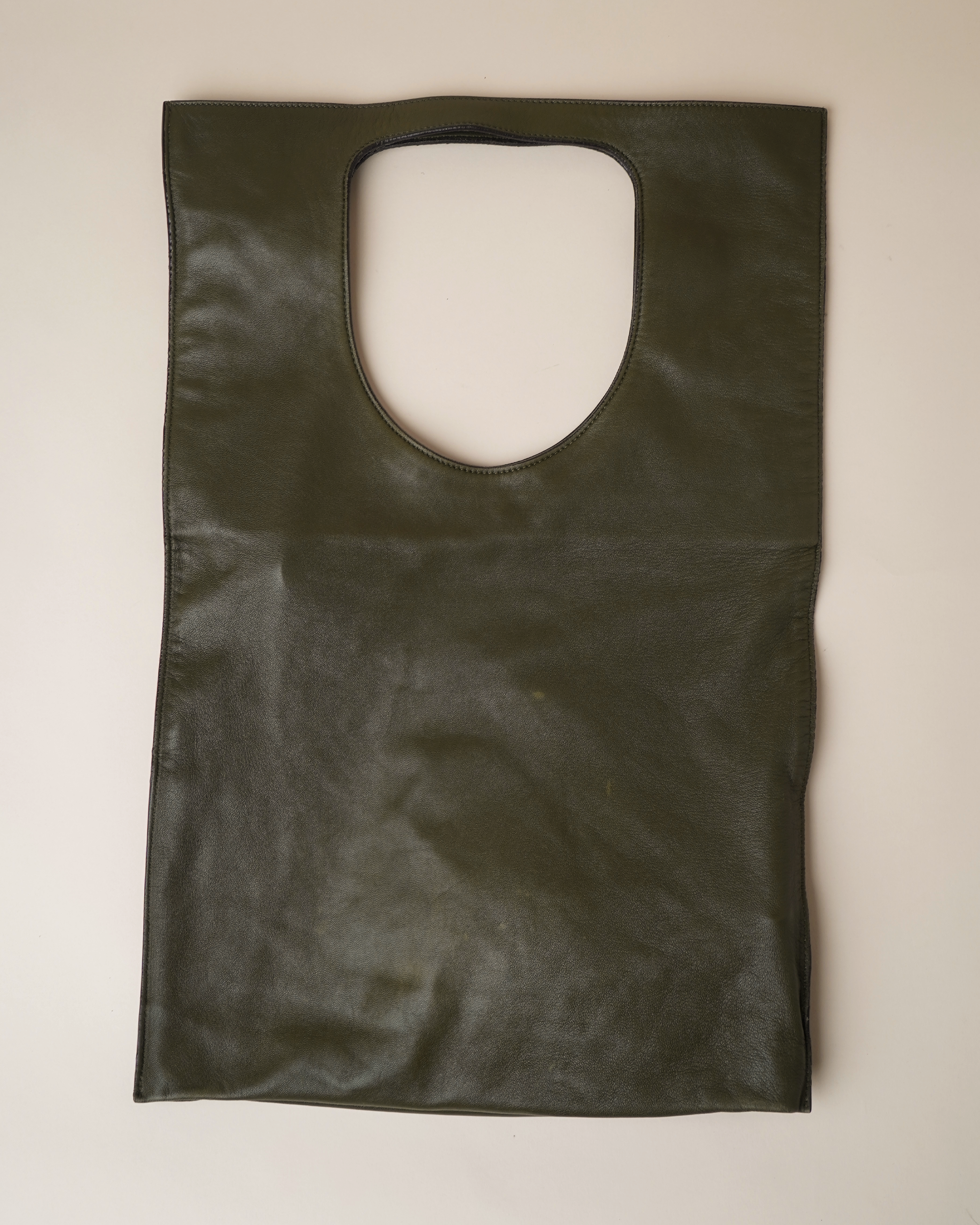 Tom Ford olive green leather "Alix" tote bag