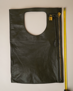 Tom Ford olive green leather "Alix" tote bag