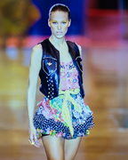 Gianni Versace S/S 93 "Western" leather set