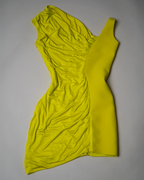 Versace Medusa '95 draped mini dress