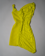 Versace Medusa '95 draped mini dress
