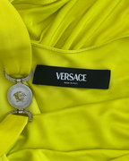 Versace Medusa '95 draped mini dress