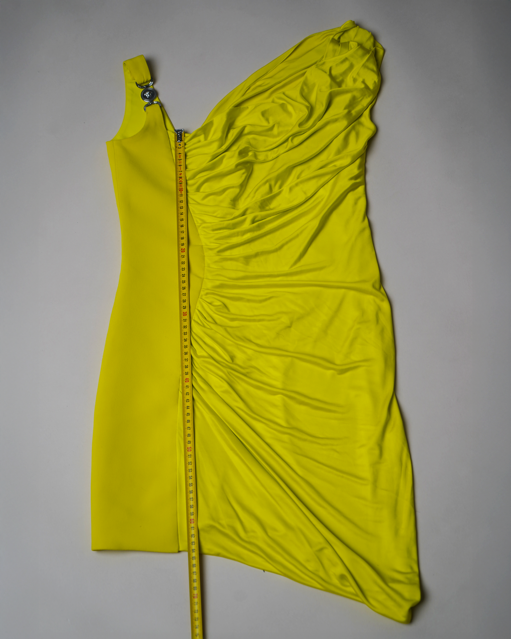 Versace Medusa '95 draped mini dress