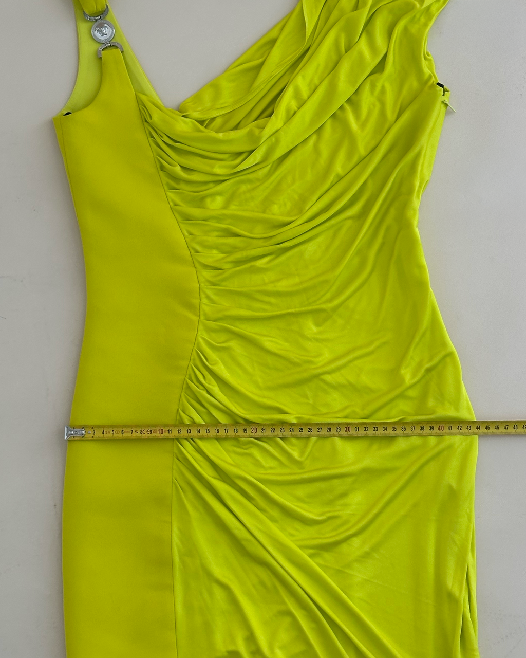Versace Medusa '95 draped mini dress