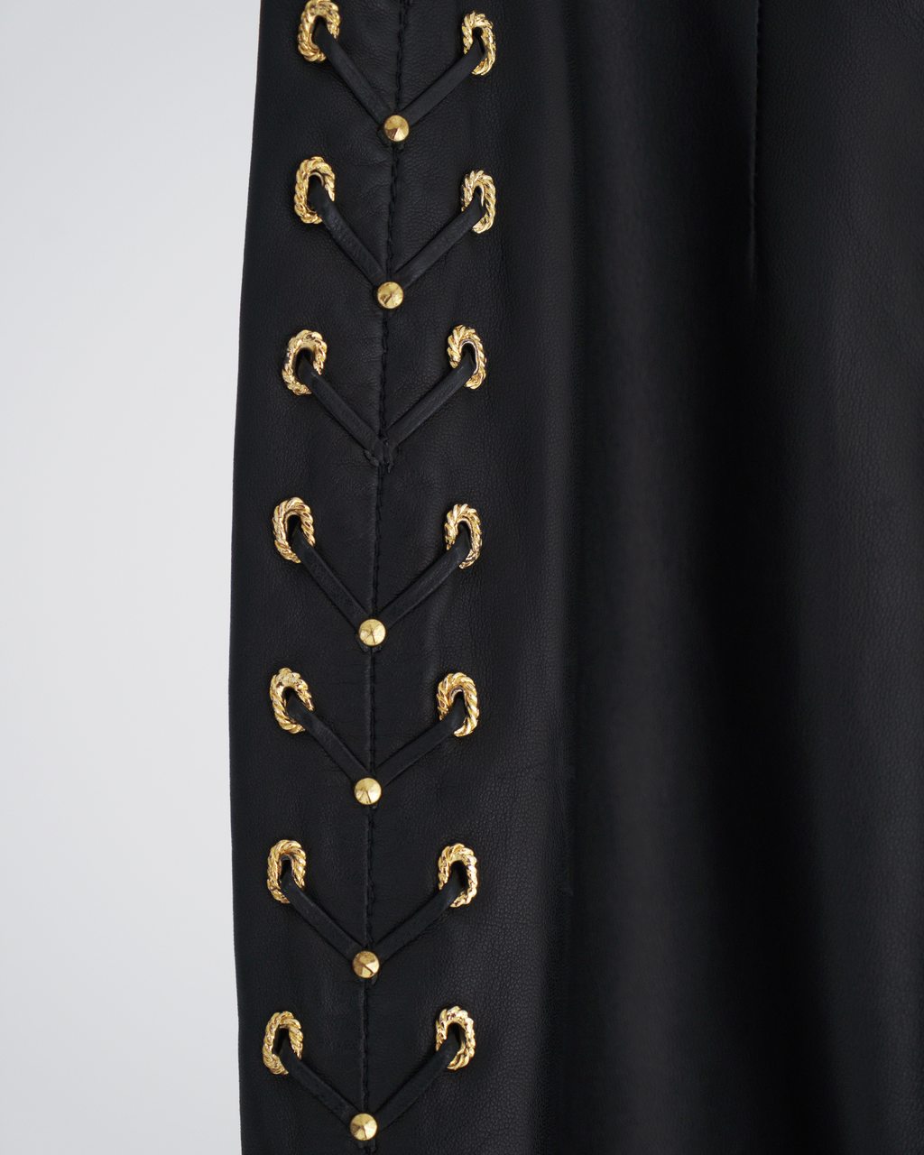 Gianni Versace S/S 93 "Western" leather set