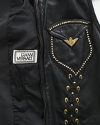 Gianni Versace S/S 93 "Western" leather set