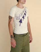 Vintage 1978/1979 “The Edge” Geometric Arrow-Graphic T-Shirt