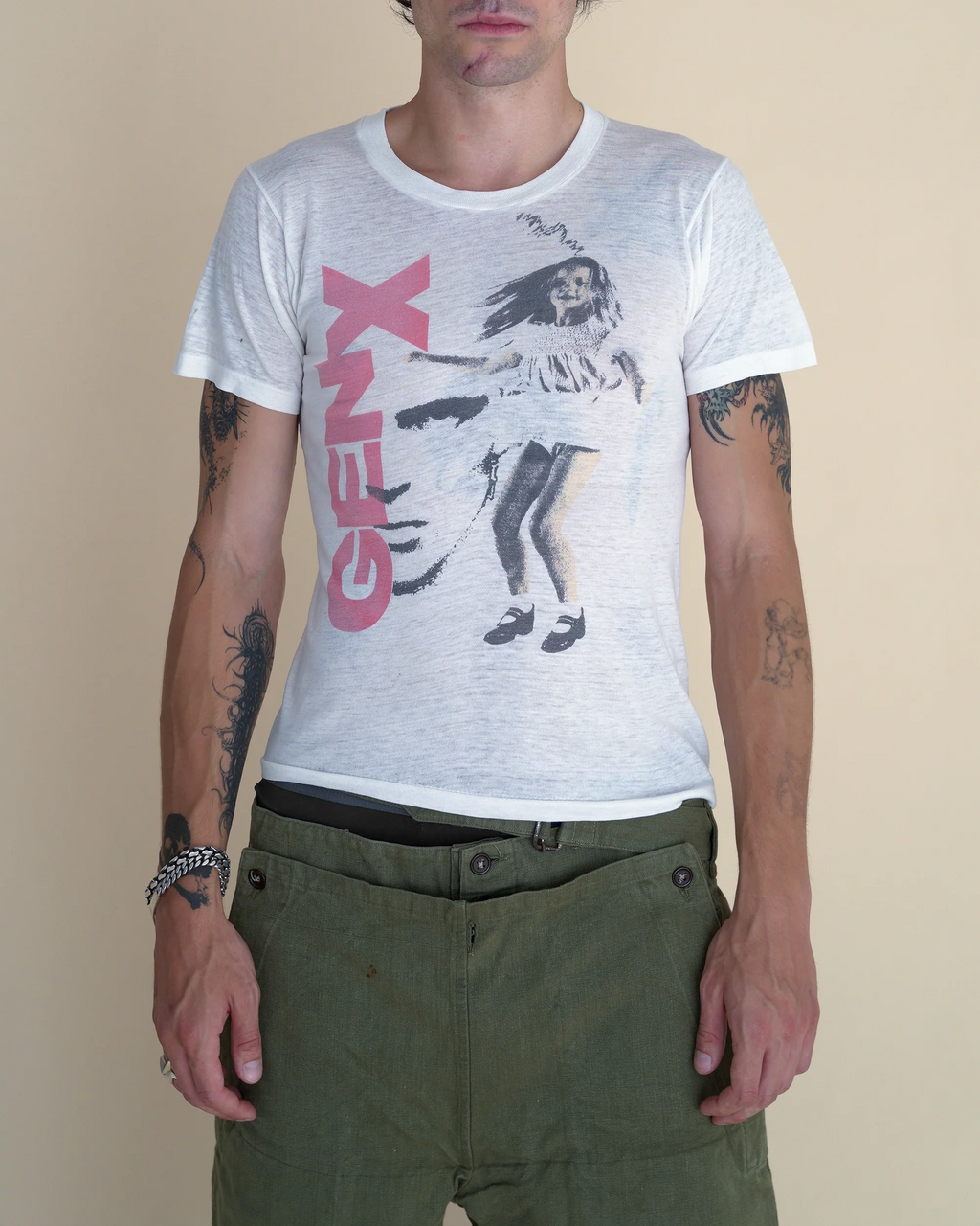 1979–1980 Generation X “Dancing with Myself” Punk T-shirt