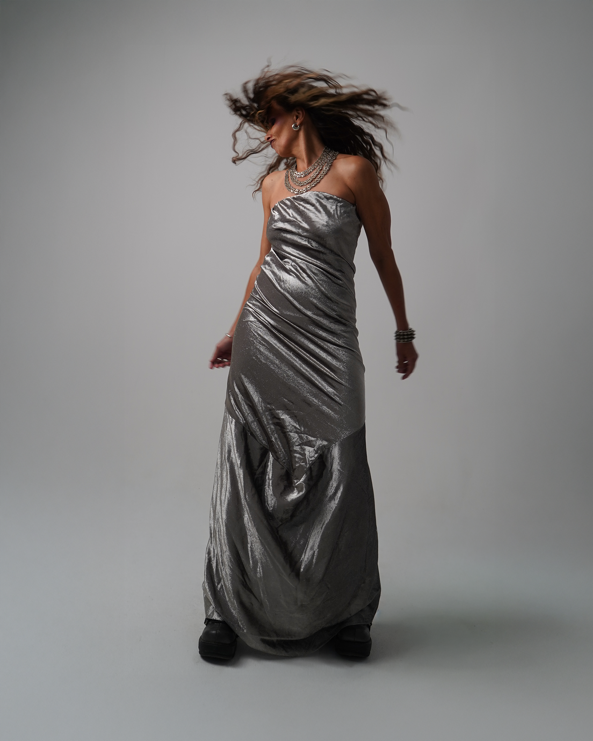 Vivienne Westwood strapless maxi dress