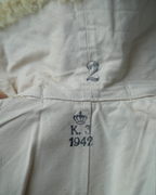 1940s Swedish Army m/1913 “Livpäls” Sheepskin-Lined Winter Coat