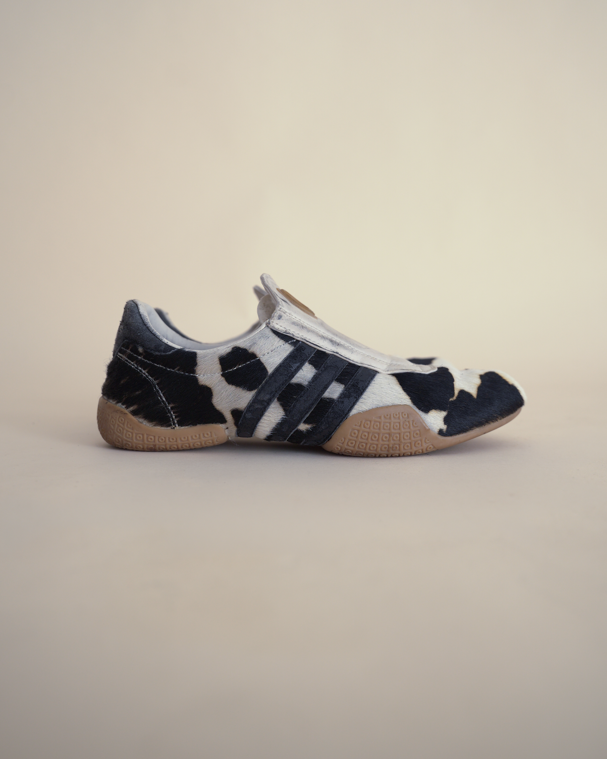 Adidas x Yohji Yamamoto Y-3 2003 “Mei” Calf-Hair Trainers.