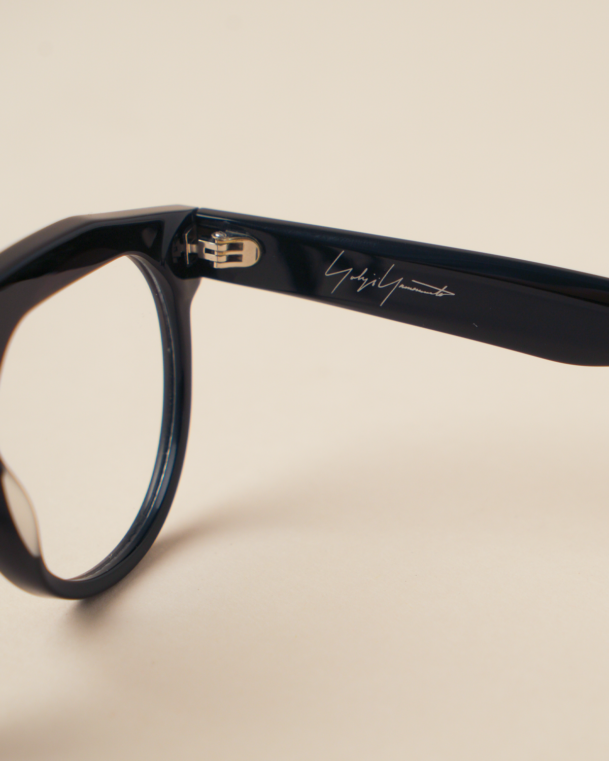 Yohji Yamamoto Floating Brow Round Optical Frames