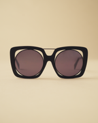 Yohji Yamamoto Double Frame Wire-Suspended Sunglasses