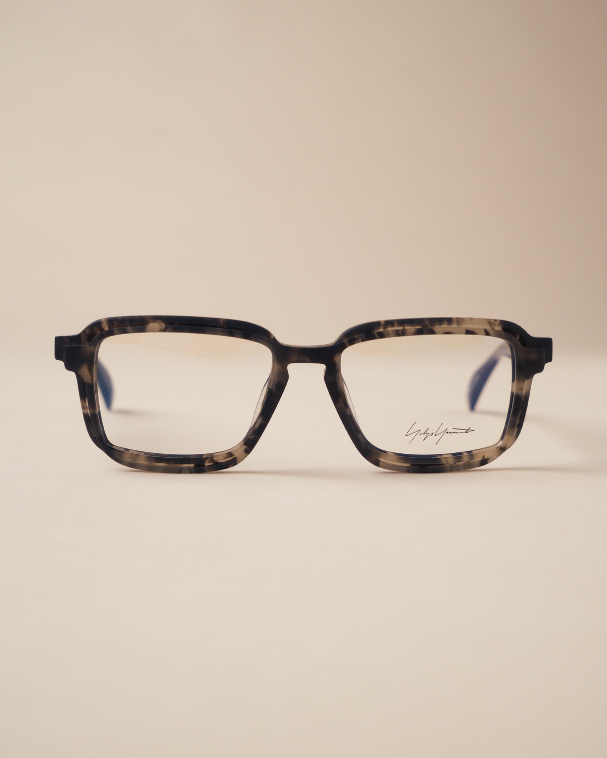 Yohji Yamamoto Sculpted Rectangular Optical Frames