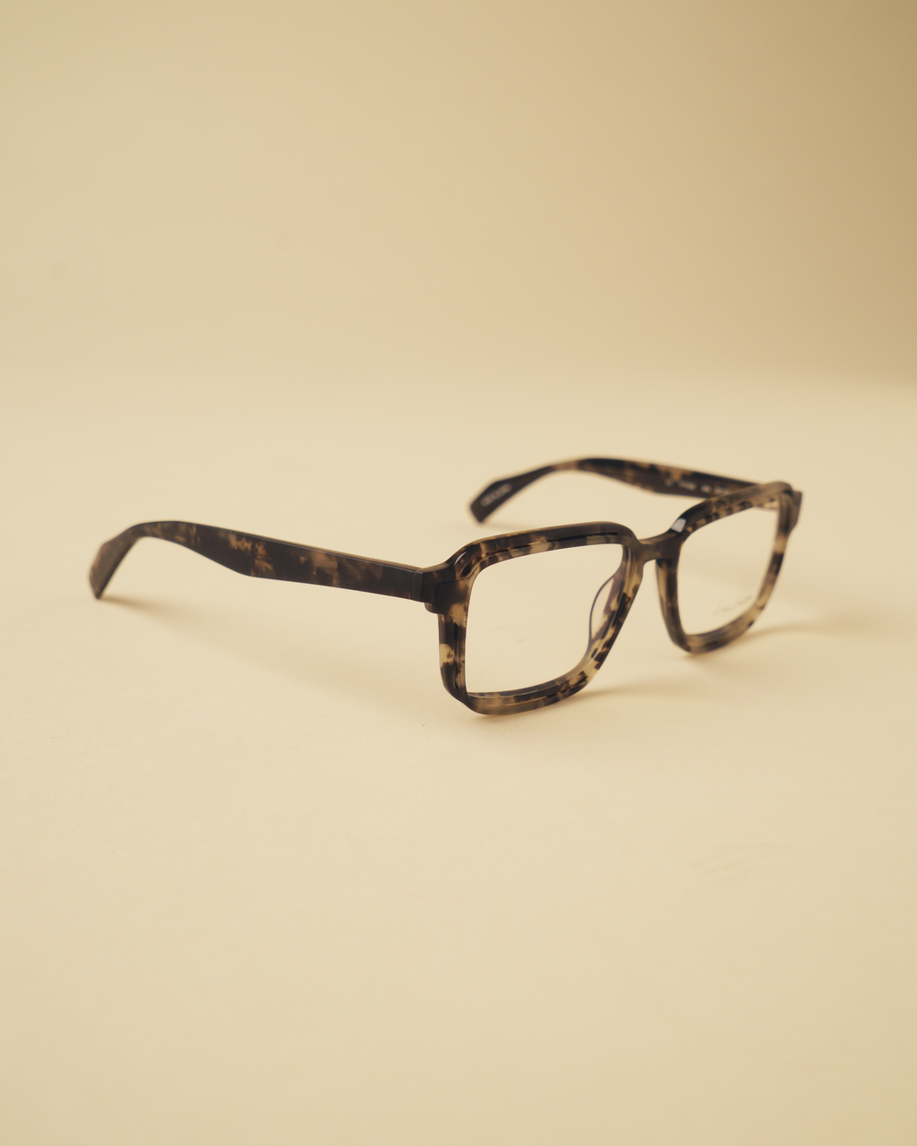 Yohji Yamamoto Sculpted Rectangular Optical Frames