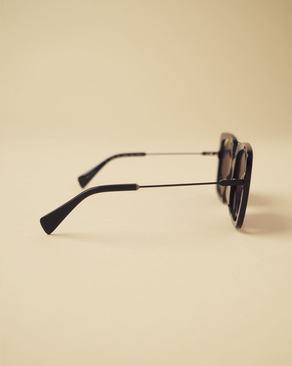 Yohji Yamamoto Double Frame Wire-Suspended Sunglasses