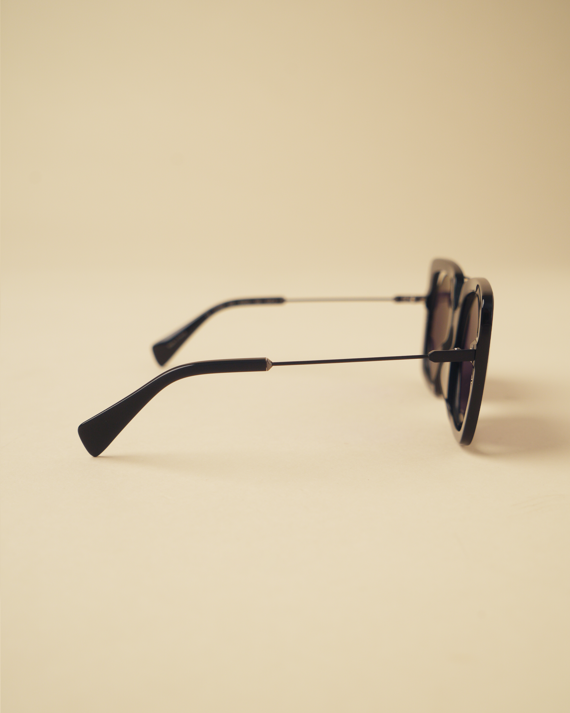 Yohji Yamamoto Double Frame Wire-Suspended Sunglasses