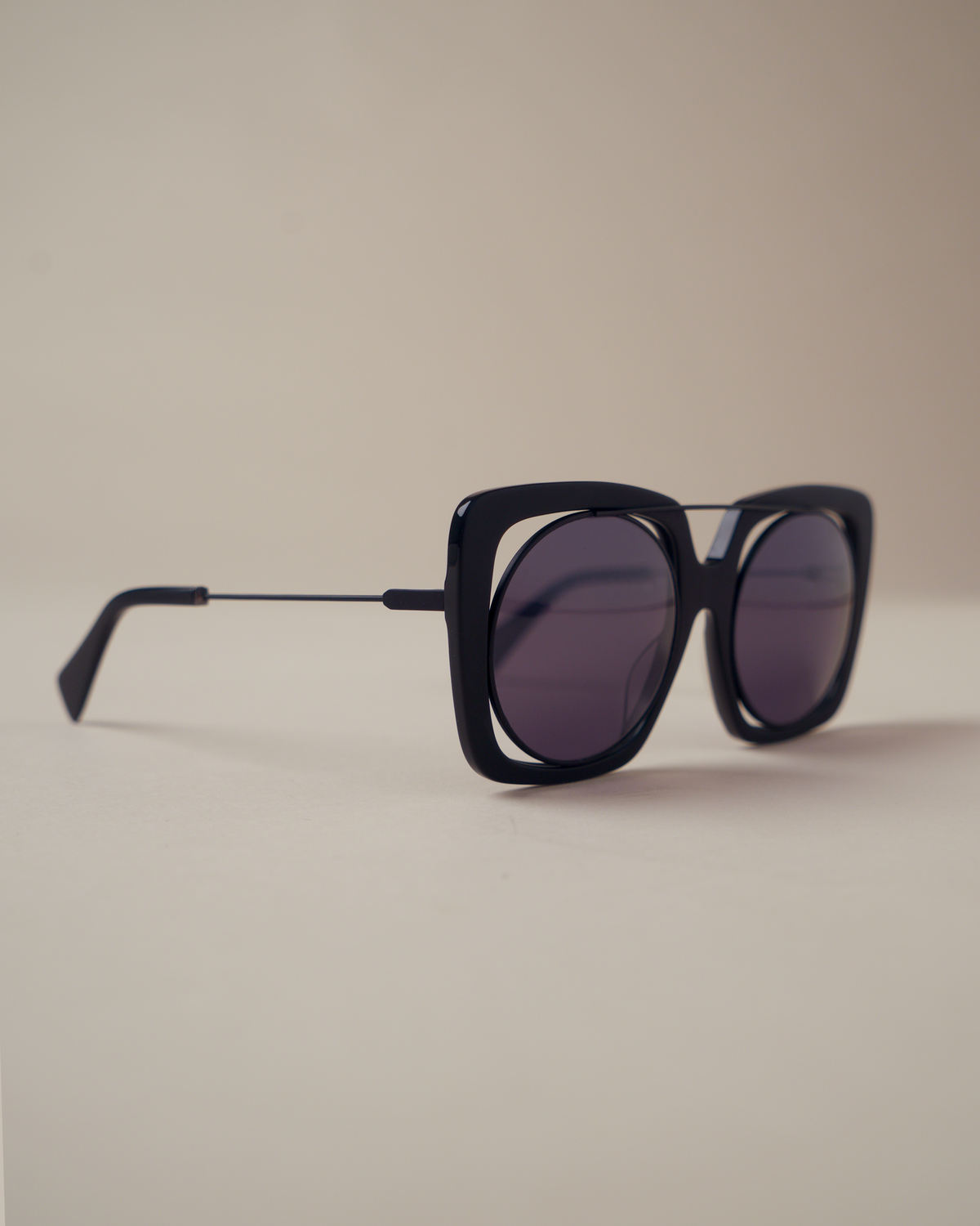 Yohji Yamamoto Double Frame Sunglasses